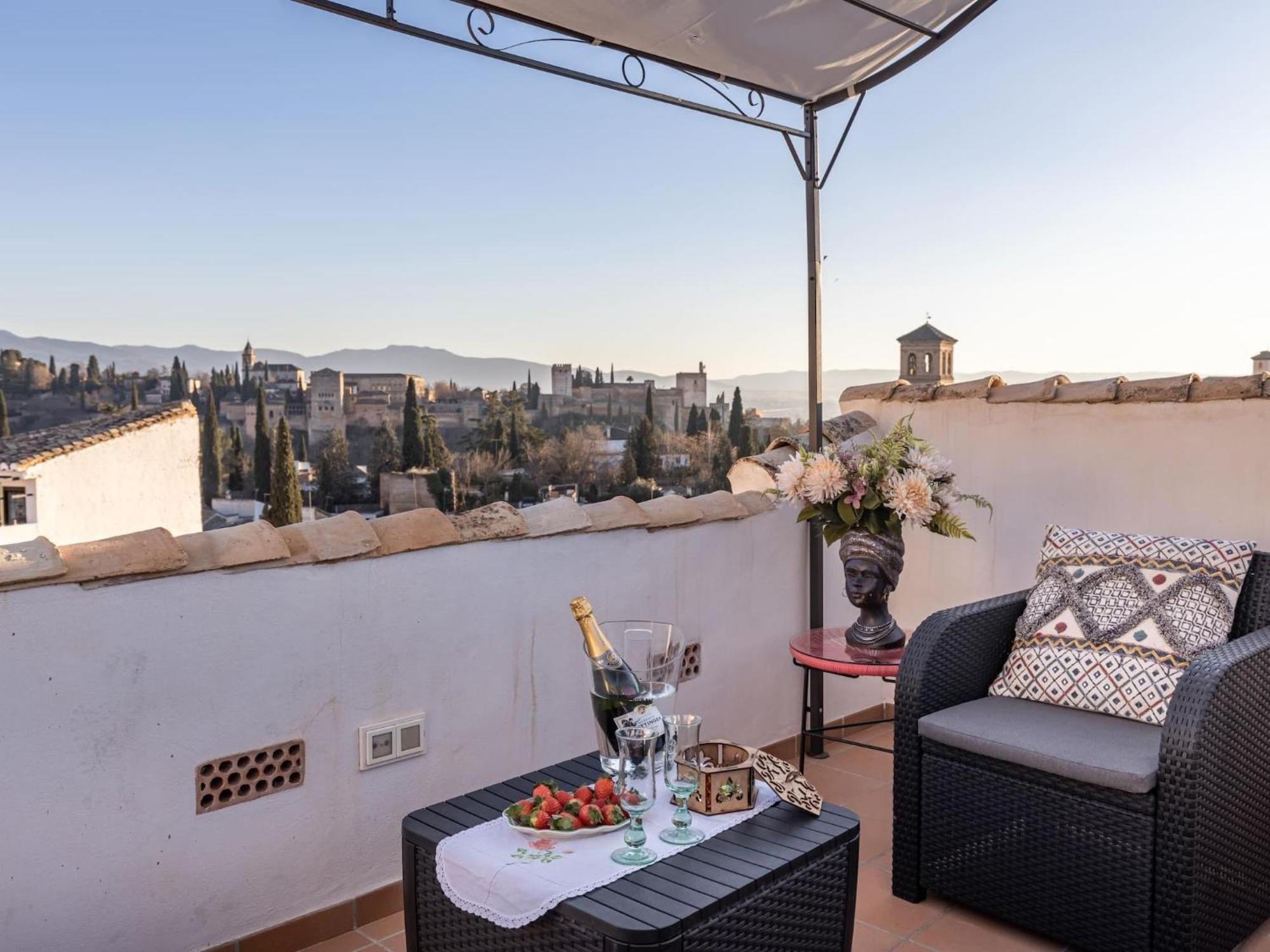 Luxury Alhambra Penthouse Collection Sacromonte Villa Granada Exteriör bild