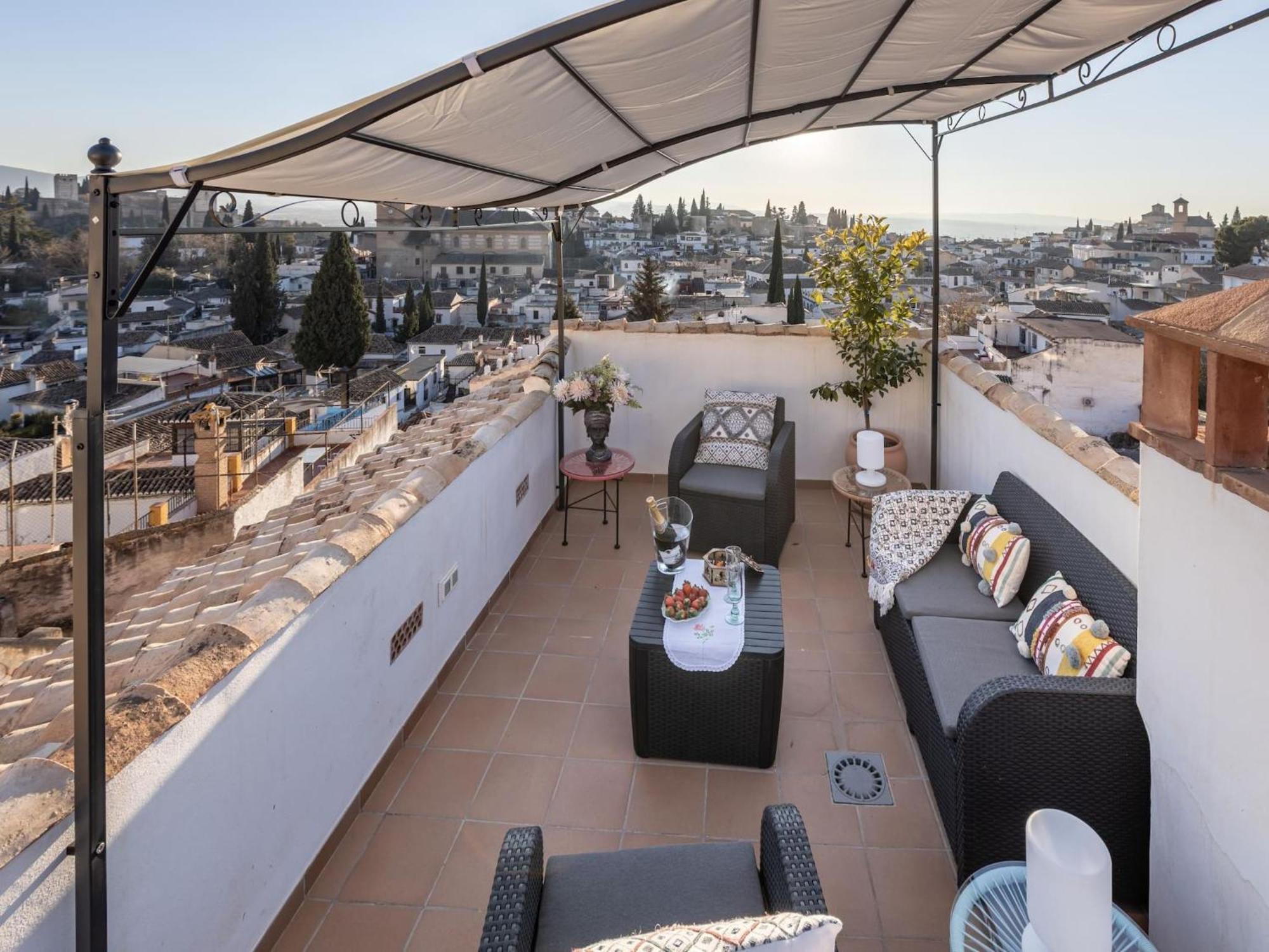 Luxury Alhambra Penthouse Collection Sacromonte Villa Granada Exteriör bild