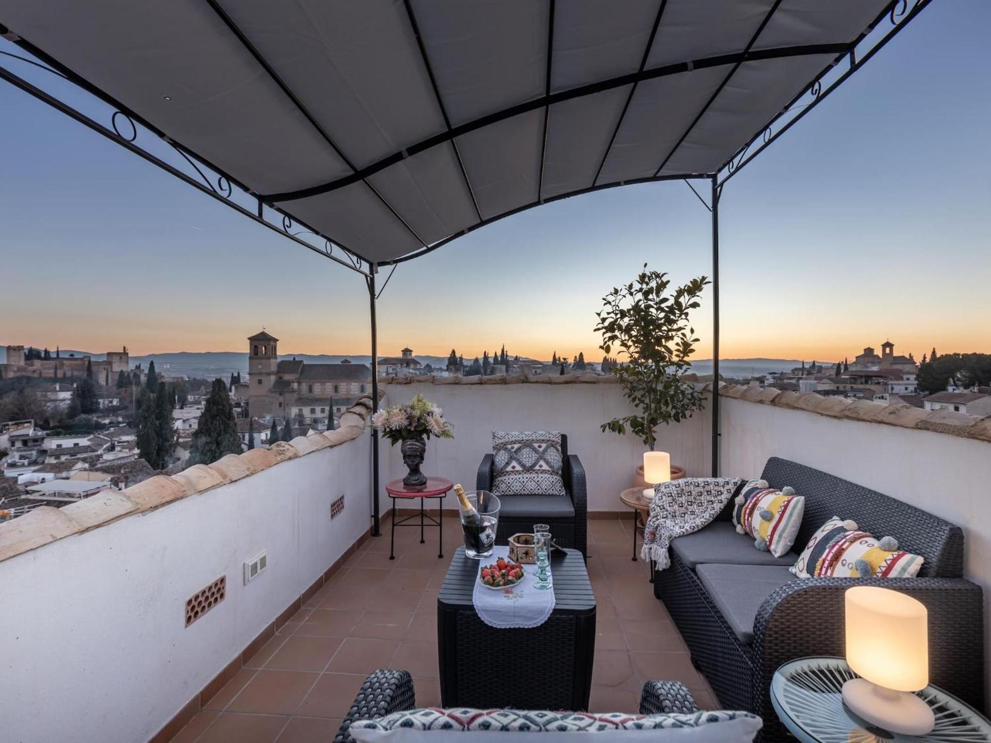 Luxury Alhambra Penthouse Collection Sacromonte Villa Granada Exteriör bild