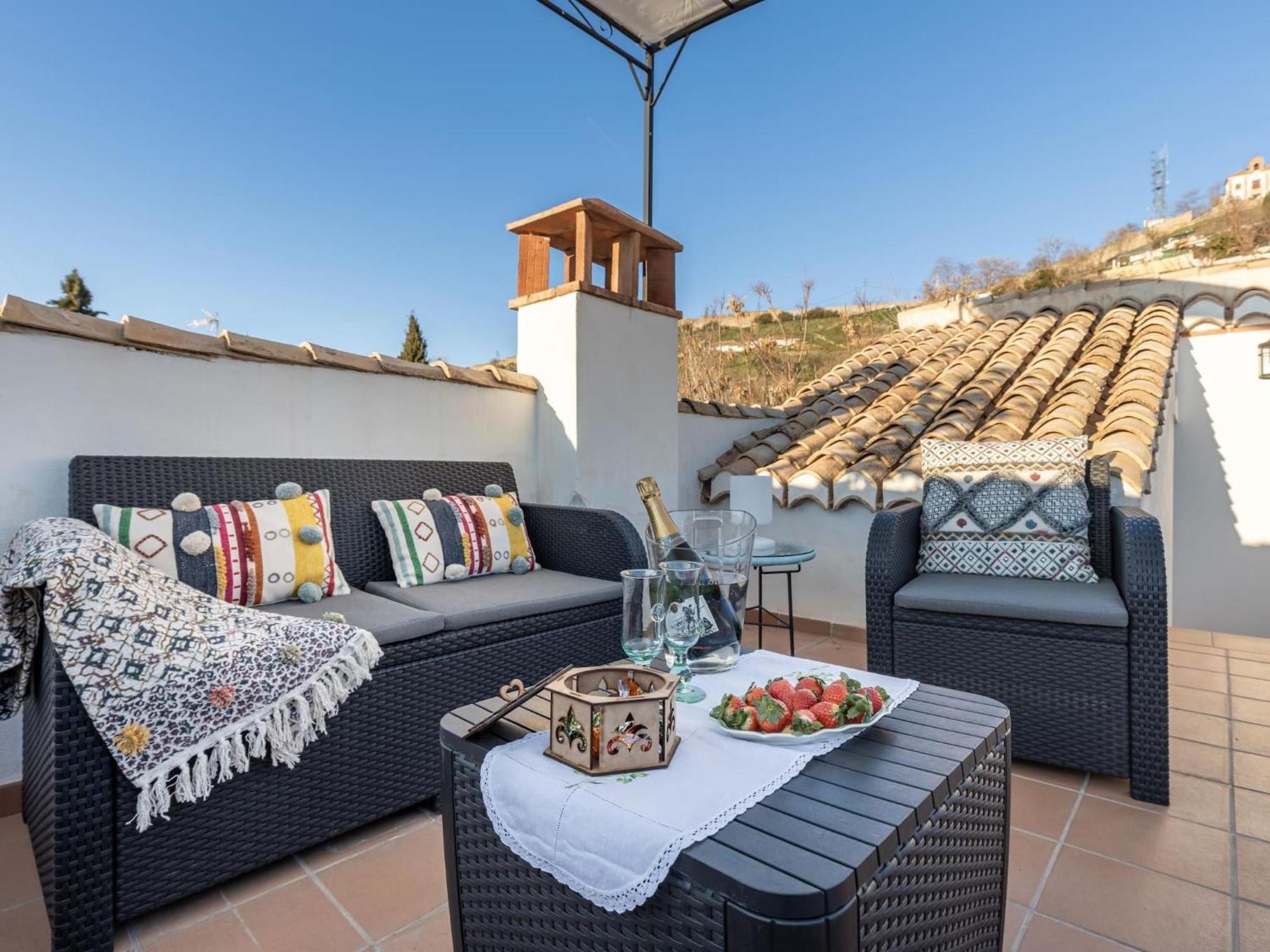 Luxury Alhambra Penthouse Collection Sacromonte Villa Granada Exteriör bild