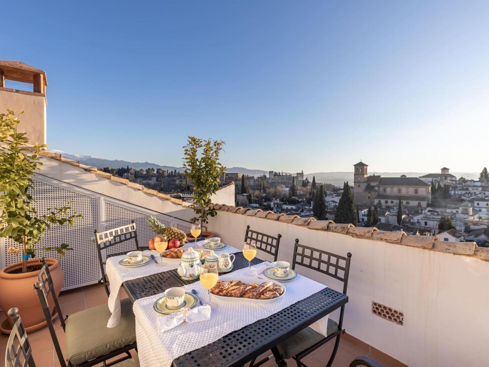 Luxury Alhambra Penthouse Collection Sacromonte Villa Granada Exteriör bild