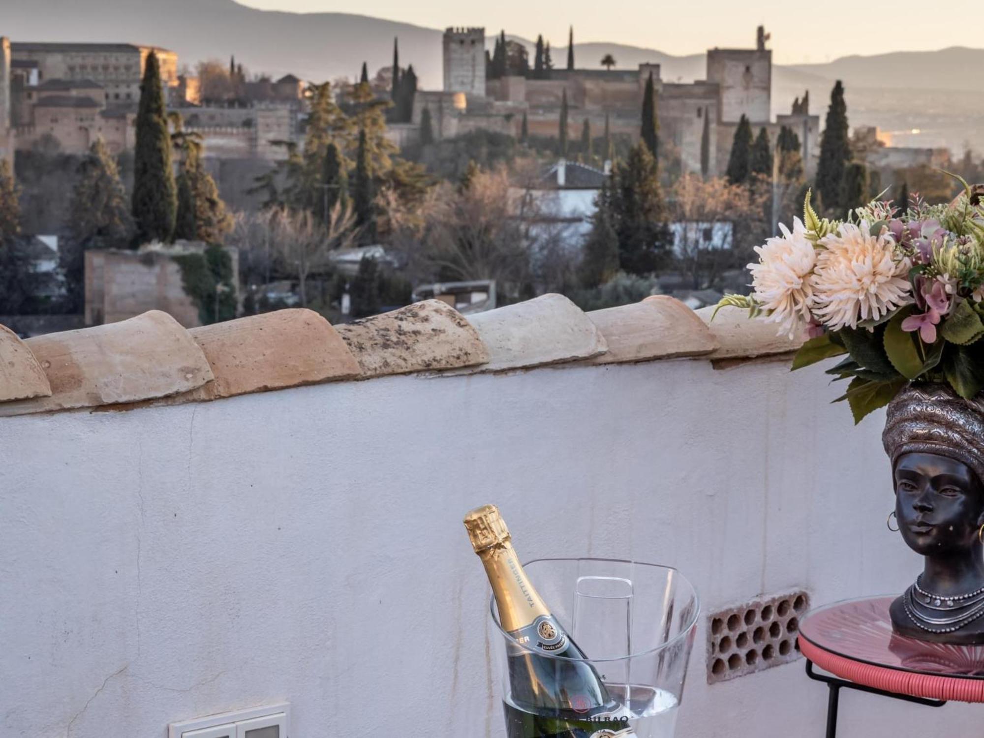 Luxury Alhambra Penthouse Collection Sacromonte Villa Granada Exteriör bild