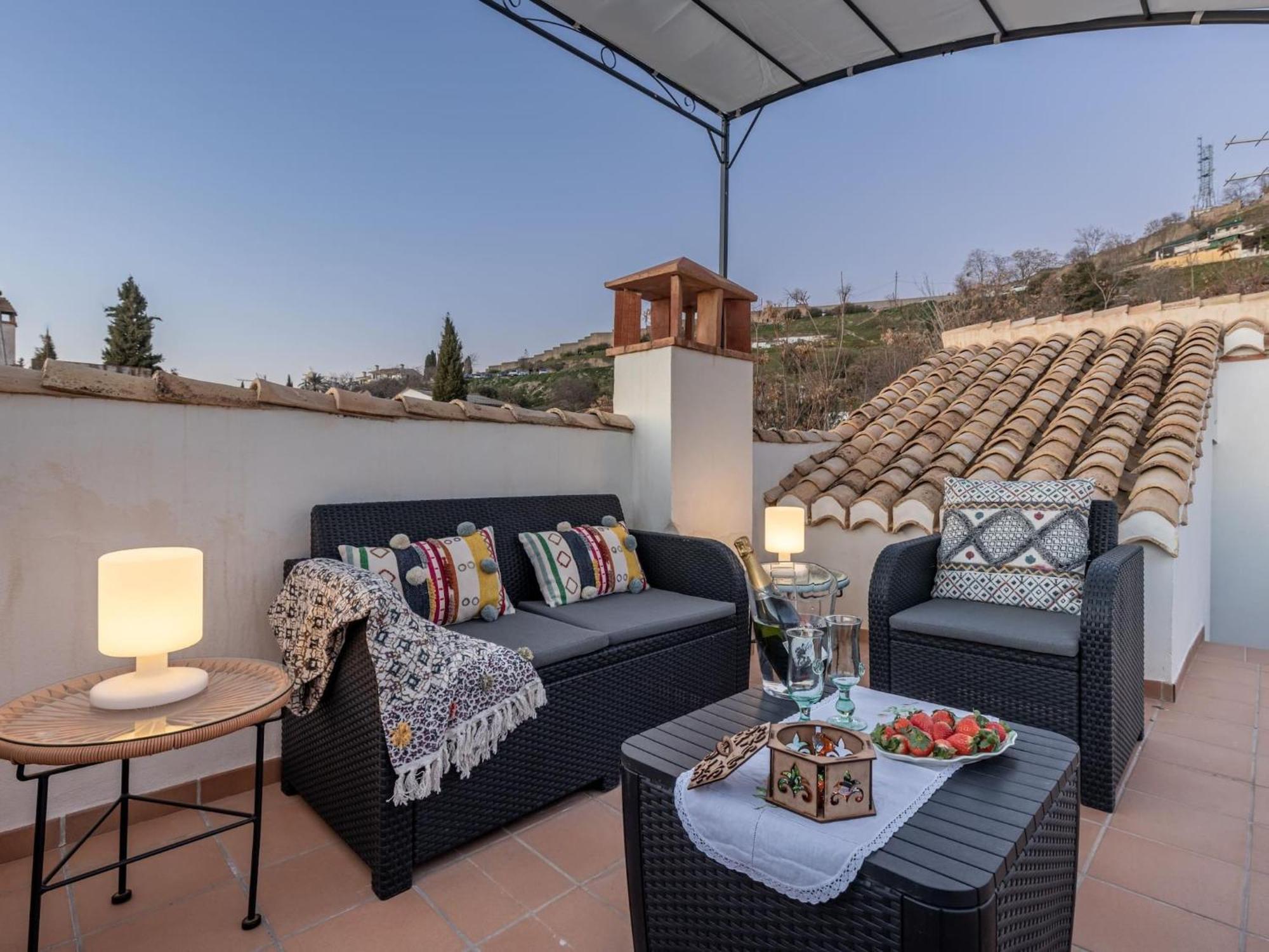 Luxury Alhambra Penthouse Collection Sacromonte Villa Granada Exteriör bild