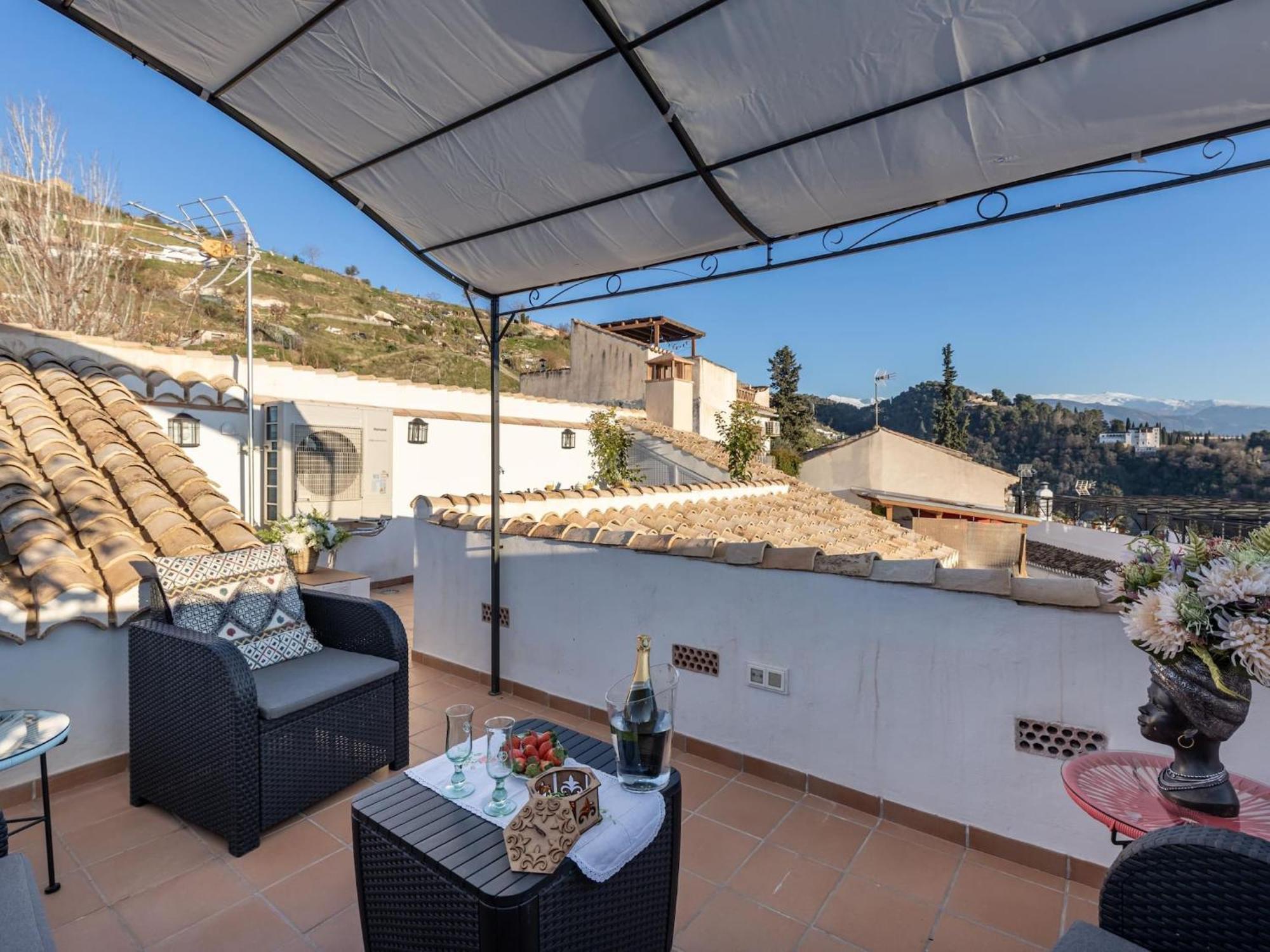 Luxury Alhambra Penthouse Collection Sacromonte Villa Granada Exteriör bild